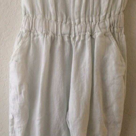 Karlie Linen Jumpsuit E1138 - Picture 2 of 4